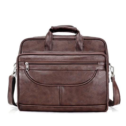Premium Leather Office Messenger Bag