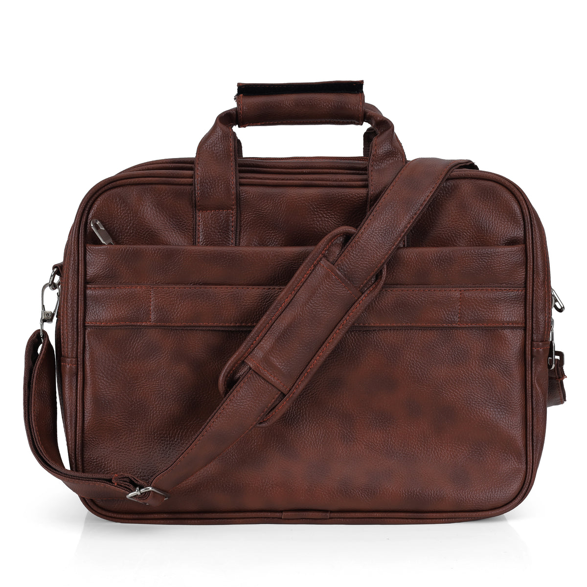 Brown Leather Laptop & Office Messenger Bag