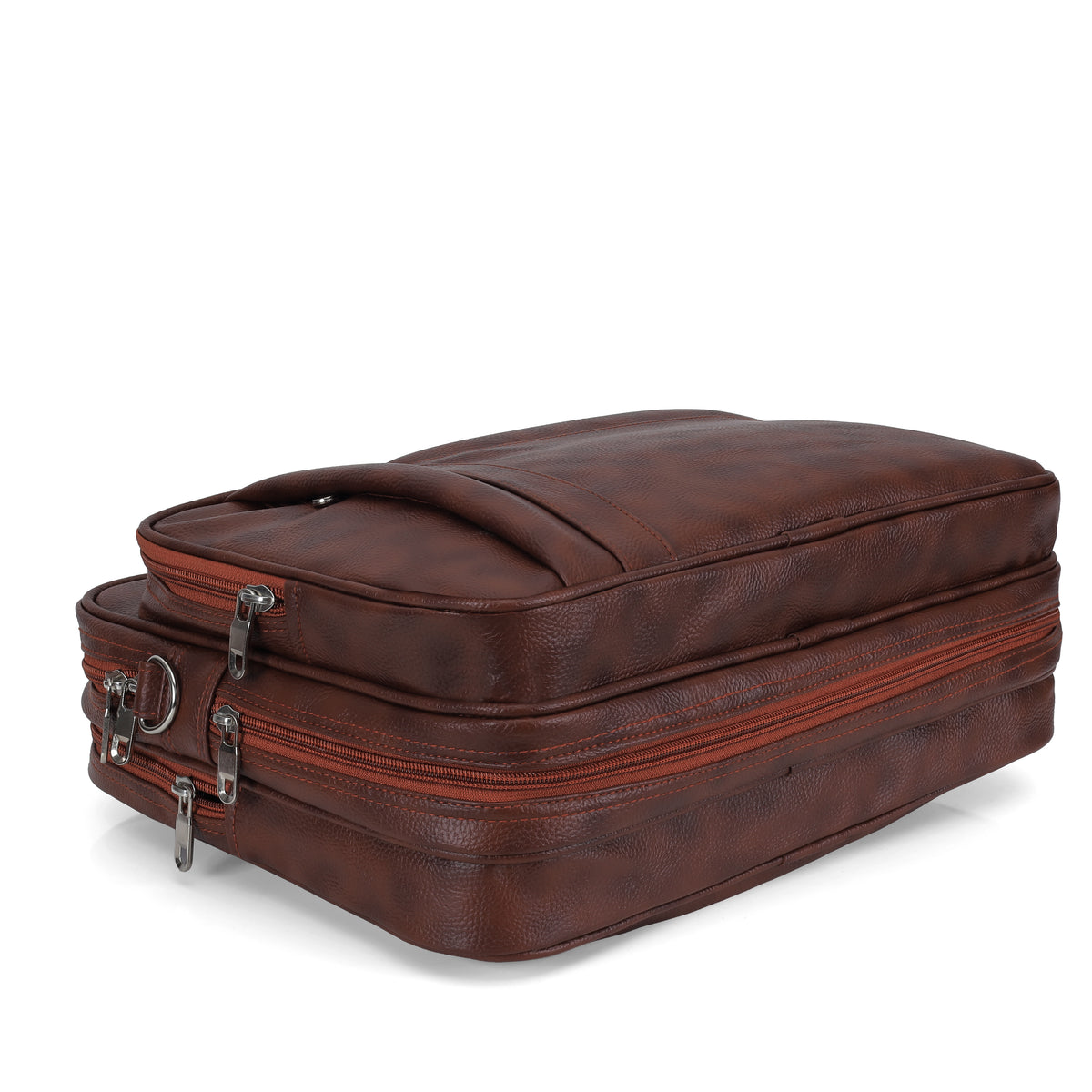 Brown Leather Laptop & Office Messenger Bag