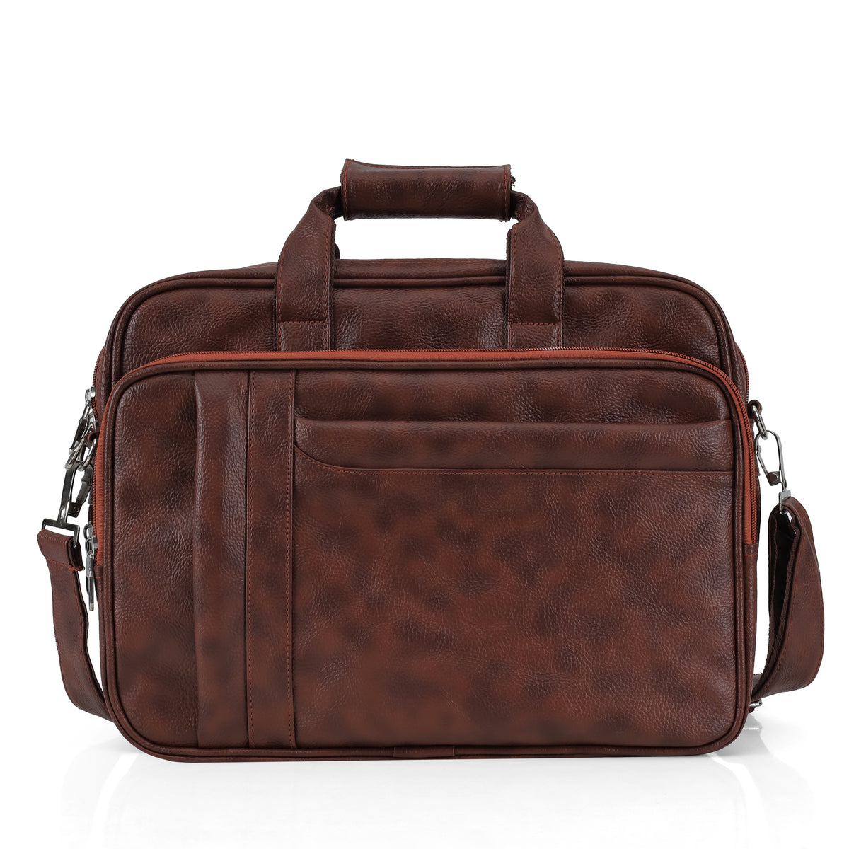 Brown Leather Laptop & Office Messenger Bag
